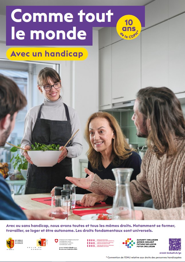 Affiche sur le droit au logement